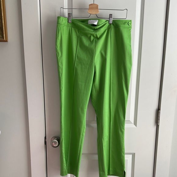 Worthington Pants - Worthington Bright Green Stretch Pants